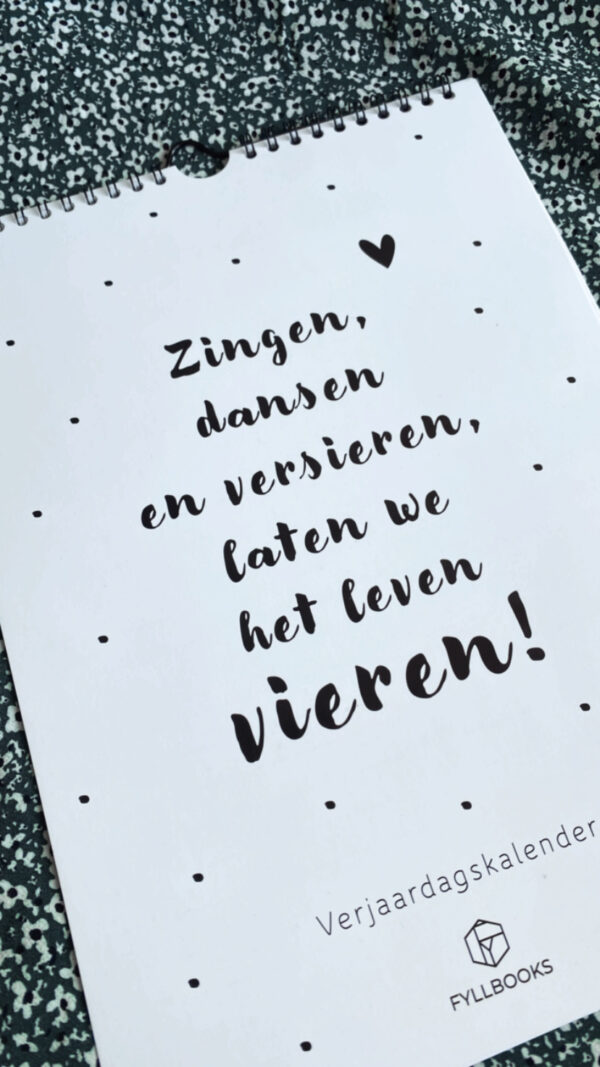 Fyllbooks Verjaardagskalender Zingen, dansen en versieren - Afbeelding 15
