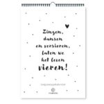 Fyllbooks Verjaardagskalender Zingen, dansen en versieren