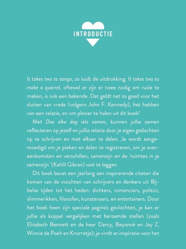 Dagboek Doe elke dag iets samen - Afbeelding 16