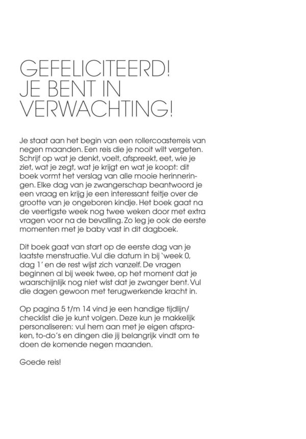 Zwangerschapsdagboek Elke dag een vraag - Afbeelding 4