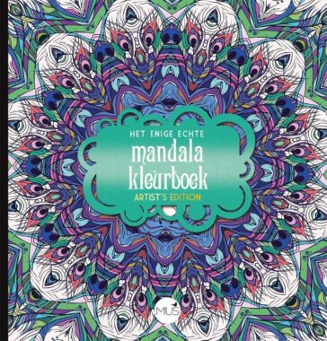 Het Enige Echte Mandala Kleurboek Artist Edition I Voorkant
