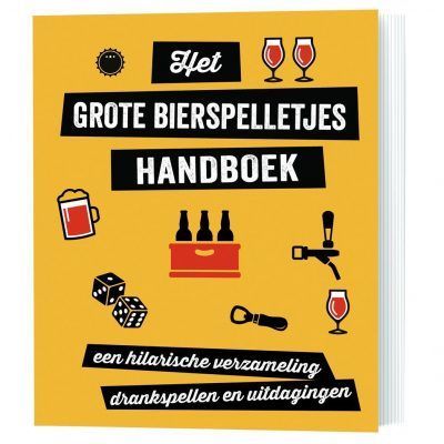 Het grote bierspelletjes handboek Cadeauboeken