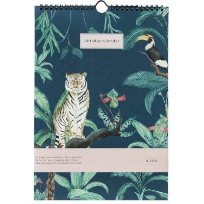 &INK Birthday calender – Jungle Dieren kalenders