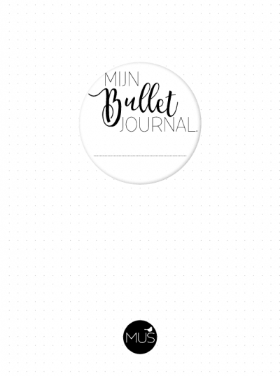MUS Mijn Bullet Journal – Black dot Boeken in de aanbieding