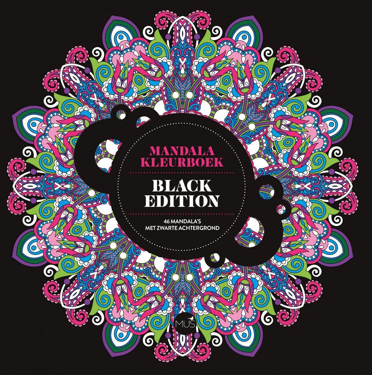 Tot ziens doos knelpunt Mandala kleurboek Black Edition Kopen? ⋆ Invulboekjes.nl