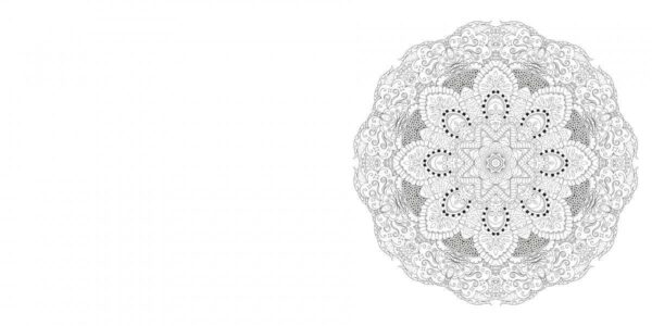 Mindful mandala kleurboek - Afbeelding 5