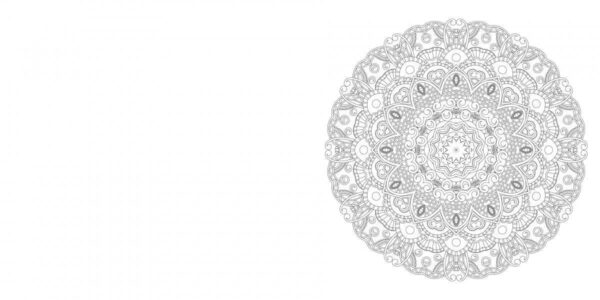 Mindful mandala kleurboek - Afbeelding 6
