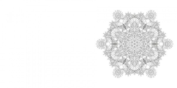 Mindful mandala kleurboek - Afbeelding 2