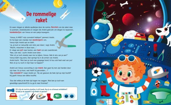 Speuren in de ruimte - Voorleesboek - Afbeelding 4