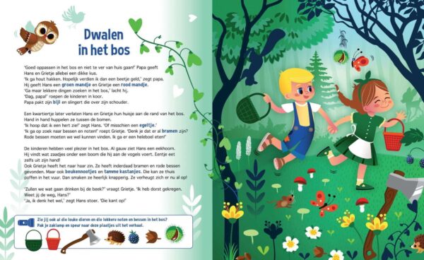 Speuren naar Hans & Grietje - Voorleesboek - Afbeelding 4