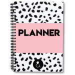 Studio Ins & Outs Planner A5 - Roze