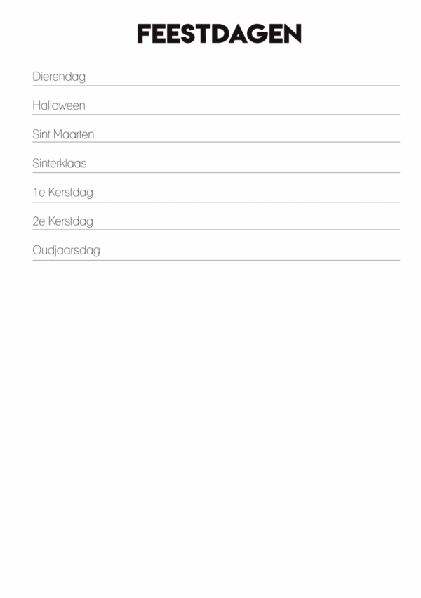 Studio Ins & Outs Planner A5 - Okergeel - Afbeelding 8