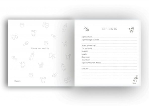 Creations of Happiness & Hip en Hout - Kraambezoekboek - Afbeelding 4