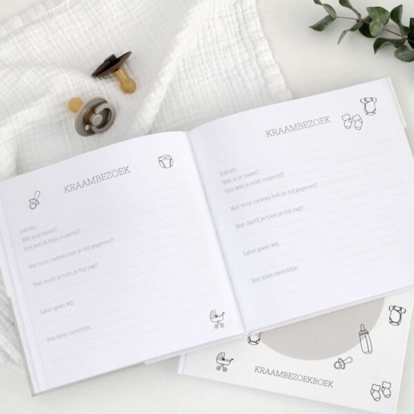 Creations of Happiness & Hip en Hout - Kraambezoekboek - Afbeelding 3
