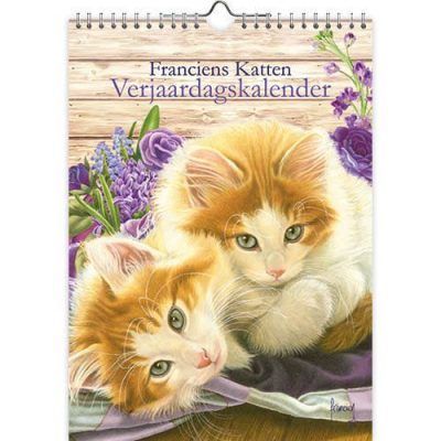 Franciens Katten Verjaardagskalender ‘Bloemen kittens’ Bloemen kalender