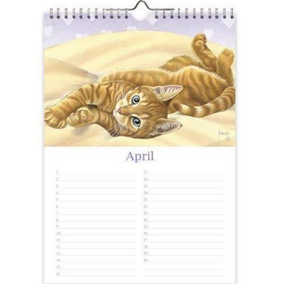 Franciens Katten Verjaardagskalender ‘Miepje’ A4 Franciens Katten kalender