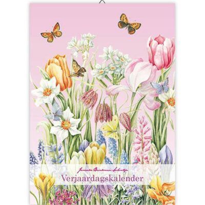 Janneke Brinkman Verjaardagskalender Voorjaarsbloemen Bloemen kalender