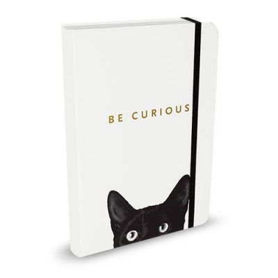 Peter Pauper Notitieboek Curious Cat – A6 (compact) Notitieboek