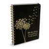 Peter Pauper Notitieboek Black Rock Dandelion Wishes A5