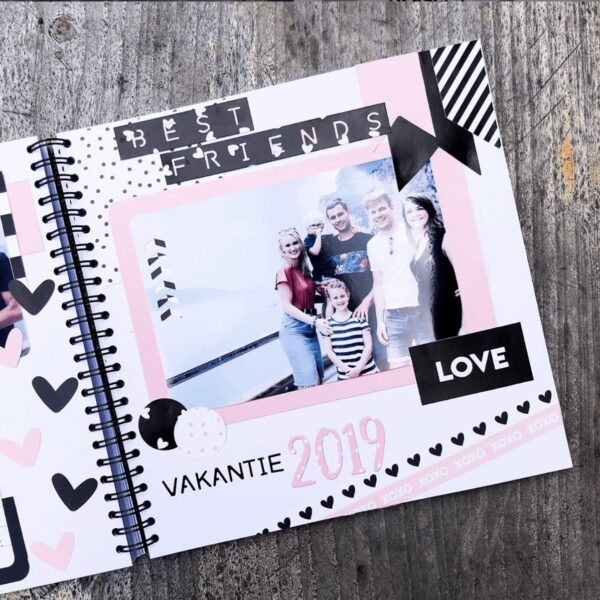 Studio Ins & Outs Fancy achtergronden #3 - Roze - Afbeelding 3