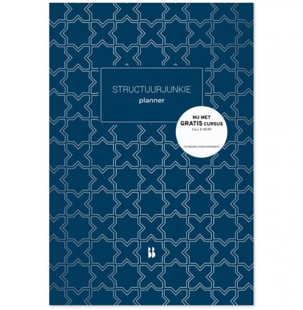 Structuurjunkie Planner (A4) - Blauw