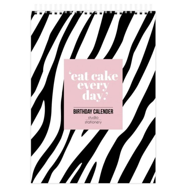 Studio Stationery - Verjaardagskalender Eat cake every day