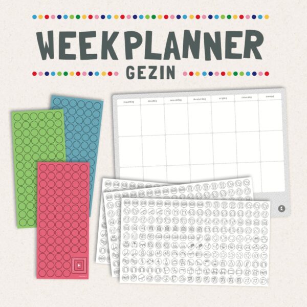 Gezinnig Weekplanner gezin - A3 - Afbeelding 4