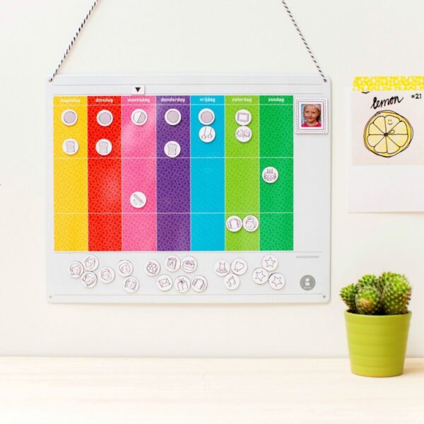 Gezinnig Weekplanner kind - A4 - Afbeelding 2
