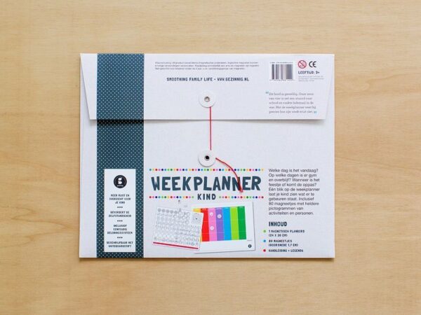 Gezinnig Weekplanner kind - A4 - Afbeelding 5
