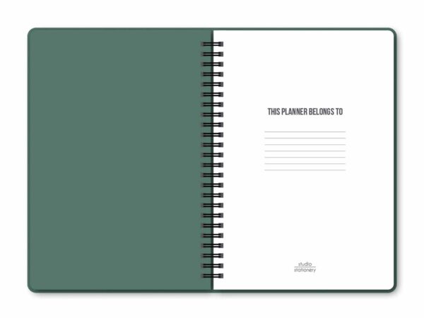 Studio Stationery My Green Planner (3)