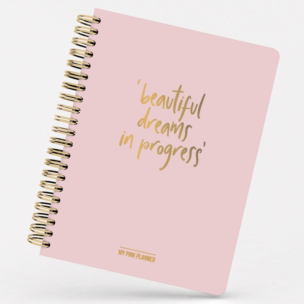 Bomen planten haak Sovjet Studio Stationery My pink planner Kopen? ⋆ Invulboekjes.nl