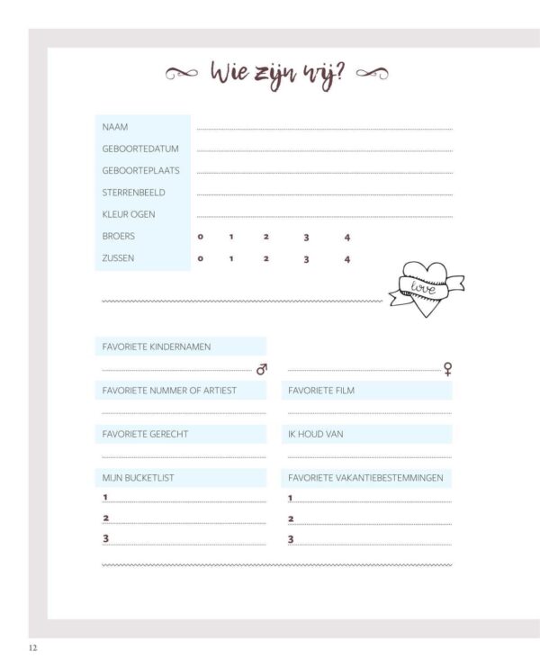 Wij trouwen! - Praktische planner - Afbeelding 12