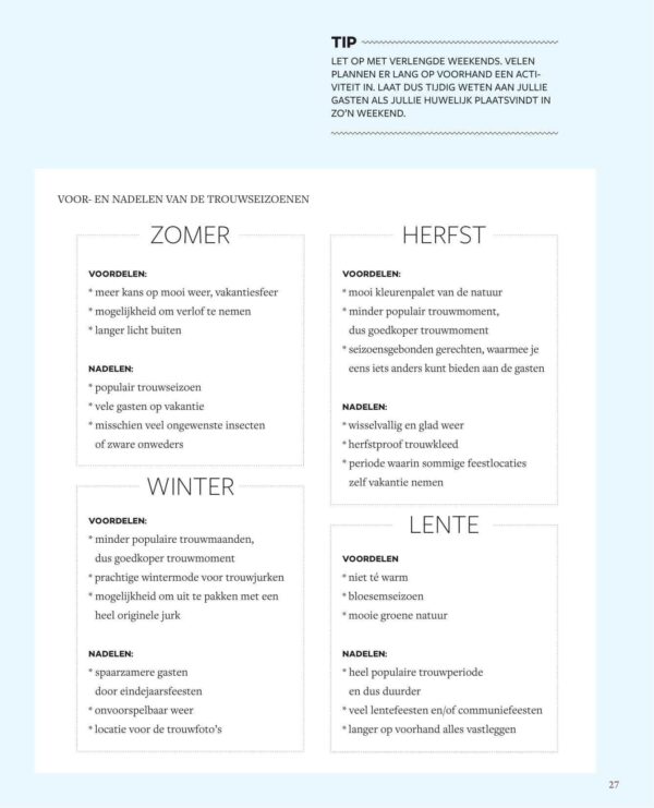 Wij trouwen! - Praktische planner - Afbeelding 21