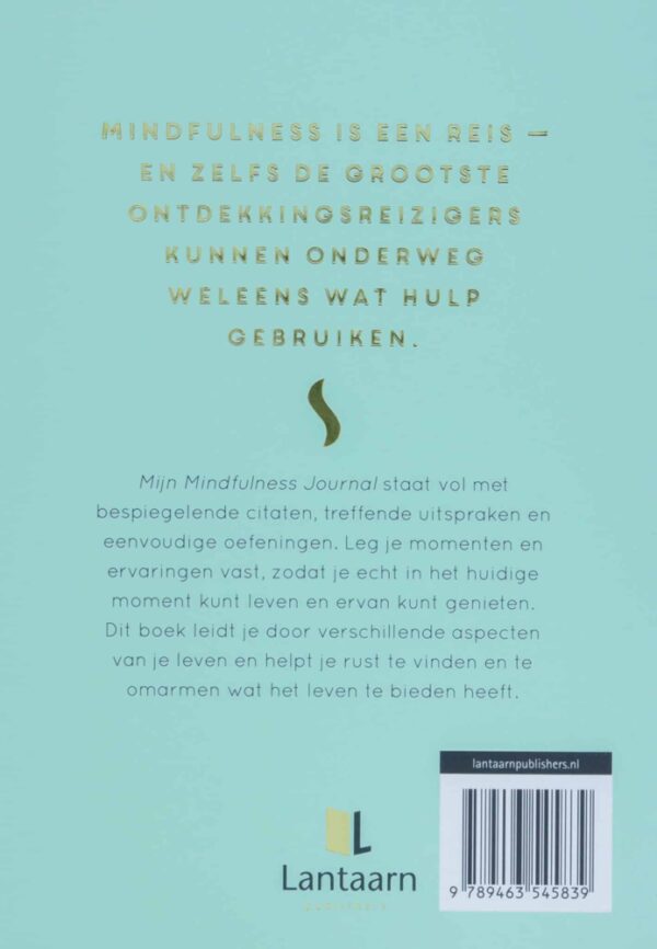 9789463545839 Mijn Mindfulness Journal Achterkant