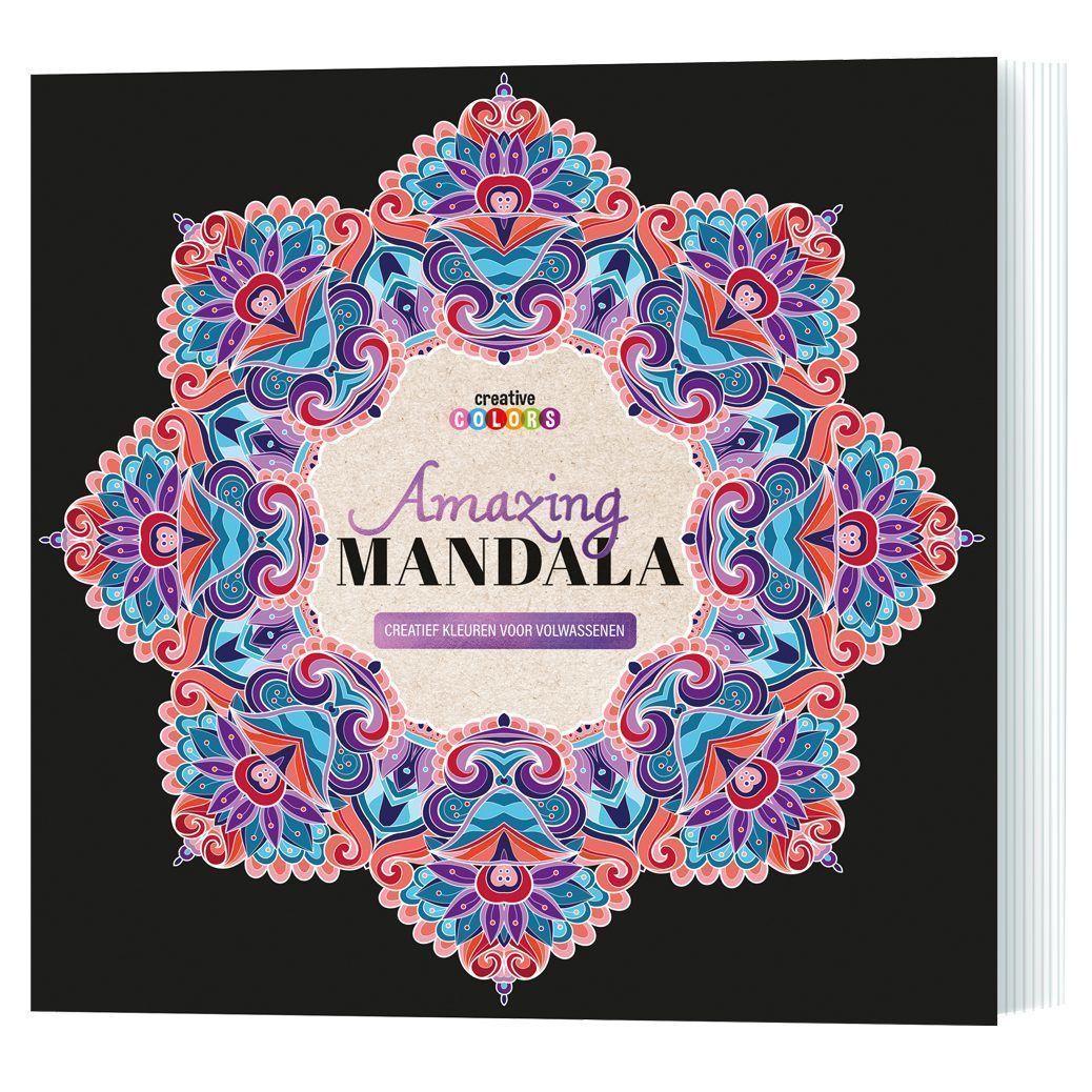 Hoofdstraat Verleden Verlichting Amazing mandala kleurboek Kopen? ⋆ Invulboekjes.nl