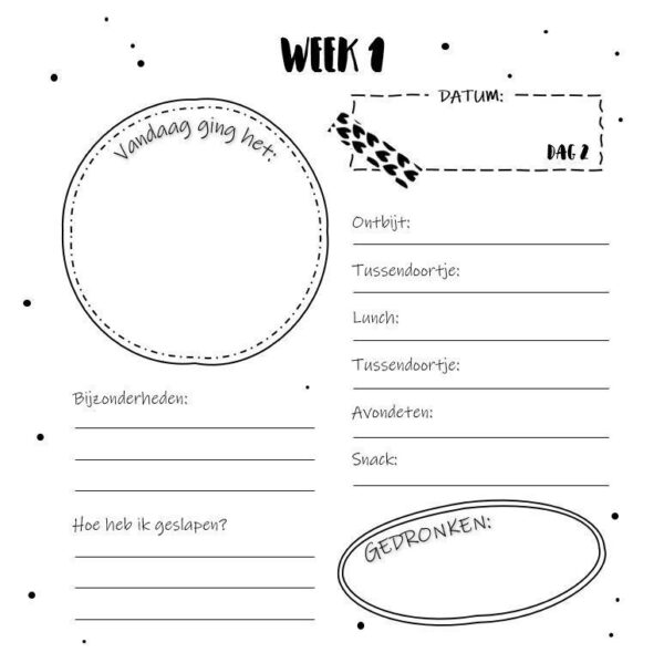 SilliBeads Dag kilo's afslankdagboek - Afbeelding 7