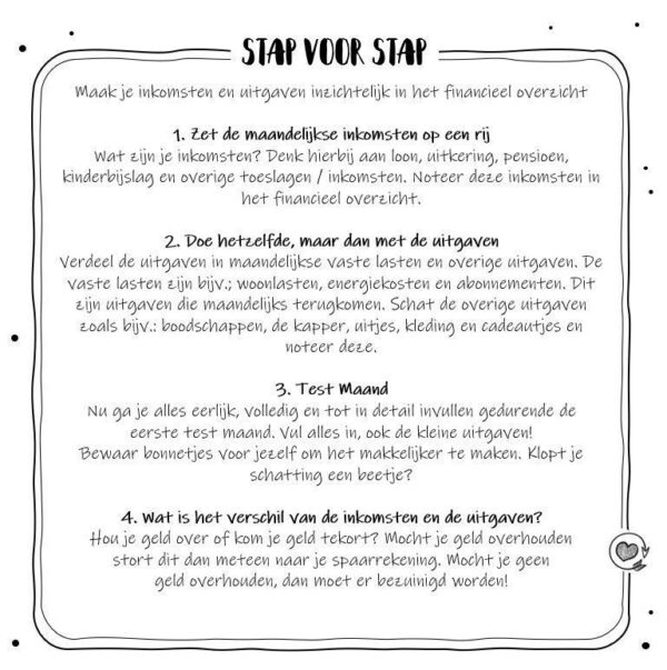 SilliBeads Mijn Budget planner - Afbeelding 4