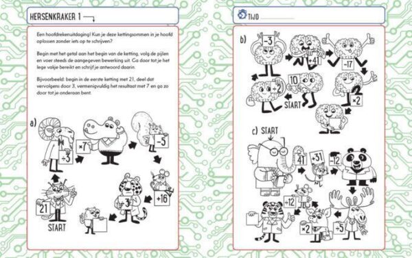 Hersenkrakers voor kids - Puzzelboek - Afbeelding 4