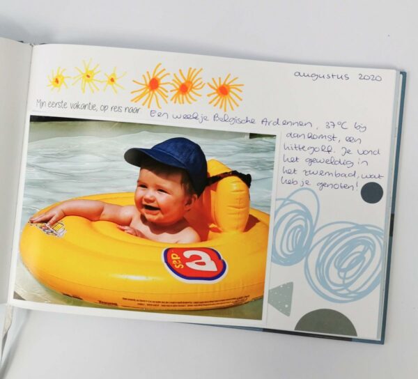 JEP! Kids Babyboek - Oudblauw - Afbeelding 6