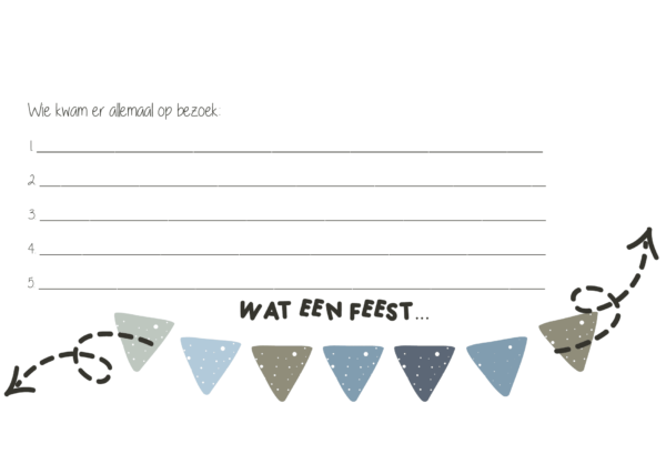 JEP! Kids Babyboek - Oudblauw - Afbeelding 14