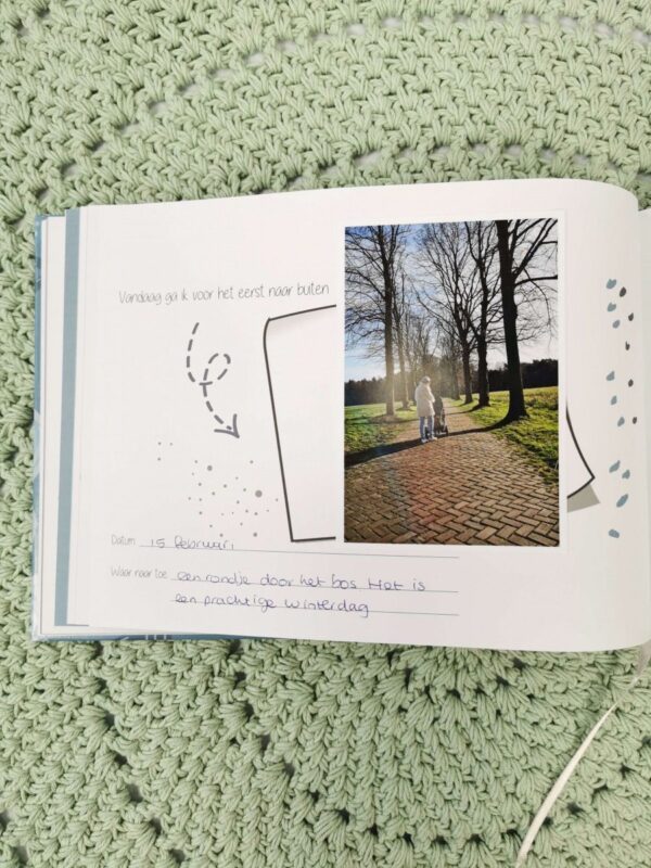 JEP! Kids Babyboek - Oudblauw - Afbeelding 4