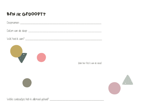 JEP! Kids Babyboek - Plumroze - Afbeelding 7