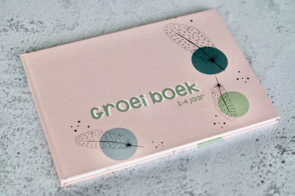 JEP! Kids Groeiboek baby naar kleuter - Mellow roze - Afbeelding 2