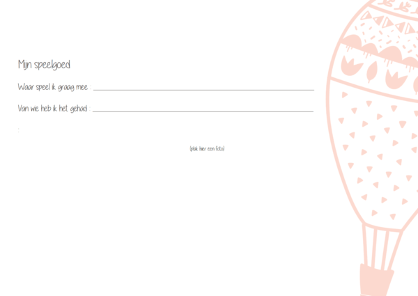 JEP! Kids Groeiboek baby naar kleuter - Mellow roze - Afbeelding 18