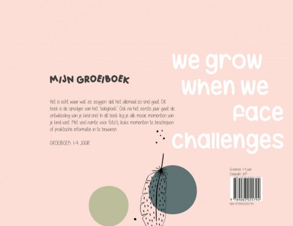 JEP! Kids Groeiboek baby naar kleuter - Mellow roze - Afbeelding 23