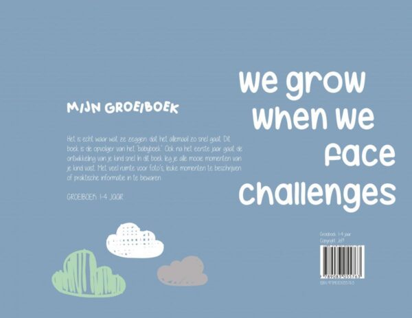JEP! Kids Groeiboek baby naar kleuter - Oudblauw - Afbeelding 20