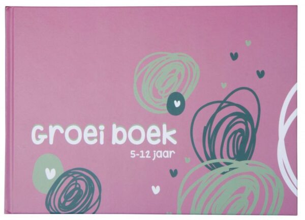 JEP! Kids Groeiboek van kleuter naar tiener - Indian roze