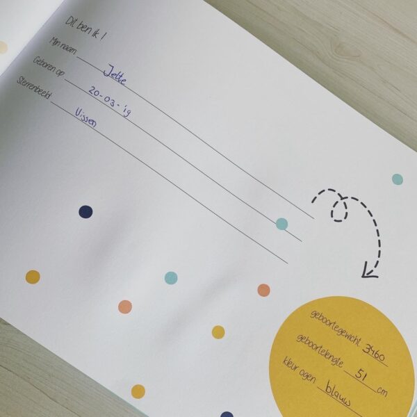 JEP! Kids Mijn verjaardagenboek - Mint - Afbeelding 3