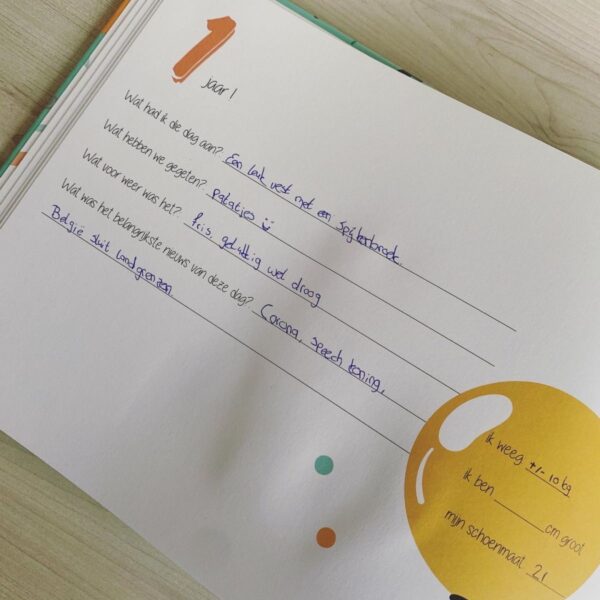 JEP! Kids Mijn verjaardagenboek - Mint - Afbeelding 5