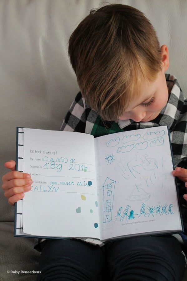 JEP! Kids Mijn vriendenboekje jongen - Smaragdgroen - Afbeelding 4